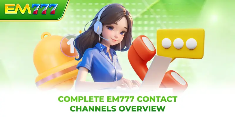 Complete EM777 contact channels overview