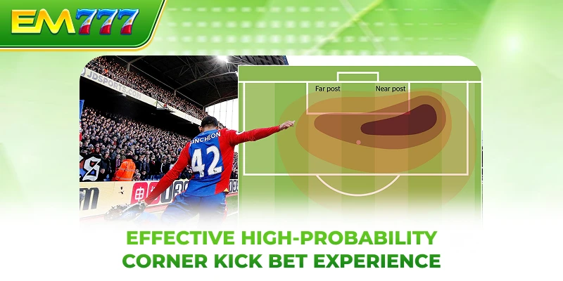 Effective high-probability corner kick bet experience