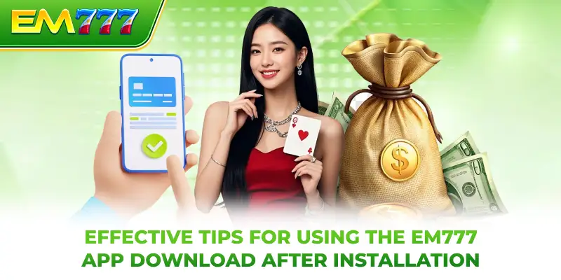 Effective tips for using the EM777 app download after installation