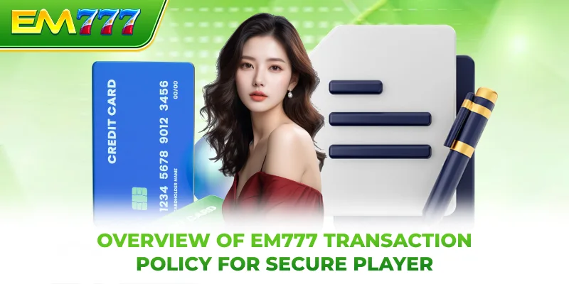 Overview of EM777 transaction policy for secure player