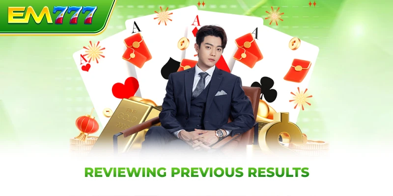 Reviewing previous results