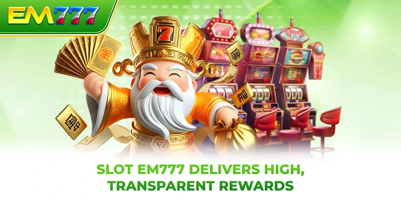 Slot EM777 delivers high, transparent rewards